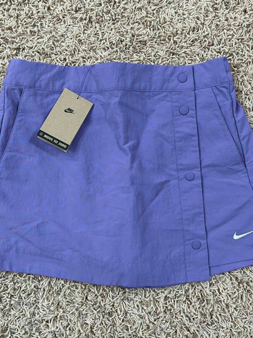 Nike Sportswear Essential Women's Woven Skort Purple HM6979-527, Size M (New) - Picture 5 of 16